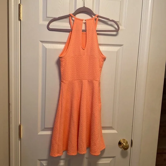 NWOT Mossimo Peach Spaghetti Strap Dress…size S - Picture 2 of 4